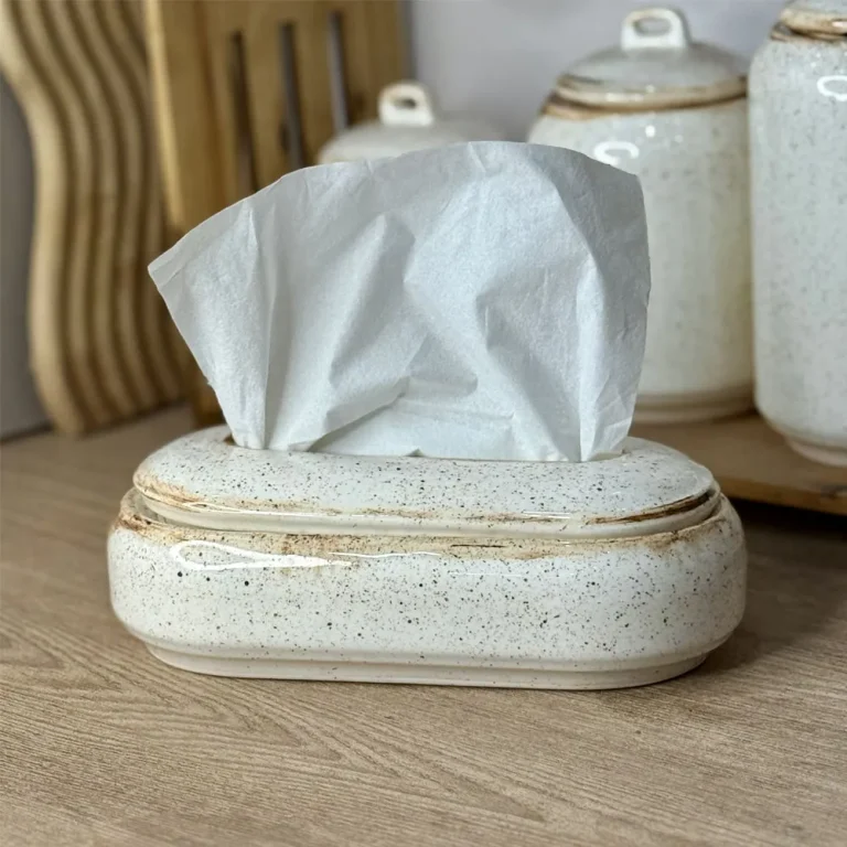 جا دستمالی روستیک با طراحی خاص مناسب میز پذیرایی و آشپزخانه